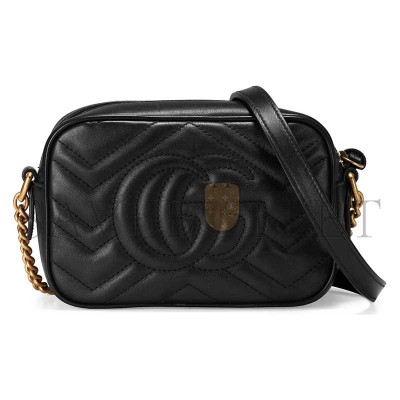 GUCCI GG MARMONT MINI CAMERA BAG 448065 (18*12*6cm)